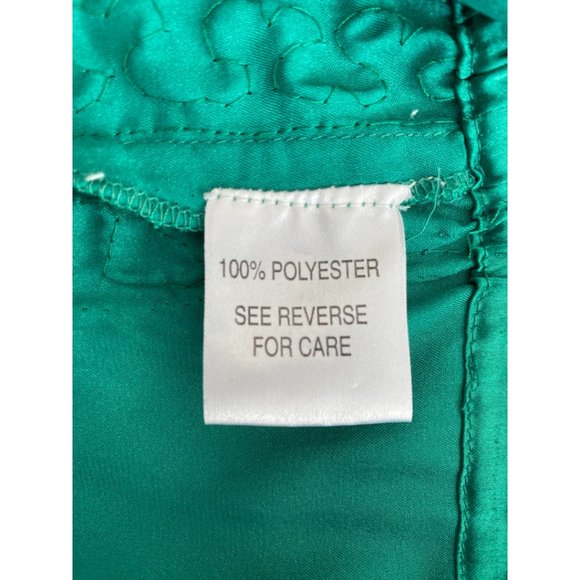 Lipsy Women Off Shoulder Mini Strapless Dress Beaded Tie Waist Green Size M/ L - Picture 8 of 9